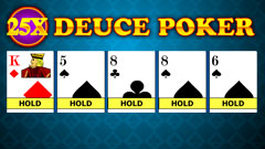 25x Deuces Poker