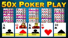 50x Poker Play